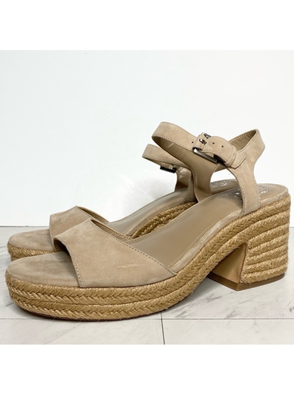 New! Vince Camuto Ranneli Platform Sandal 9.5
